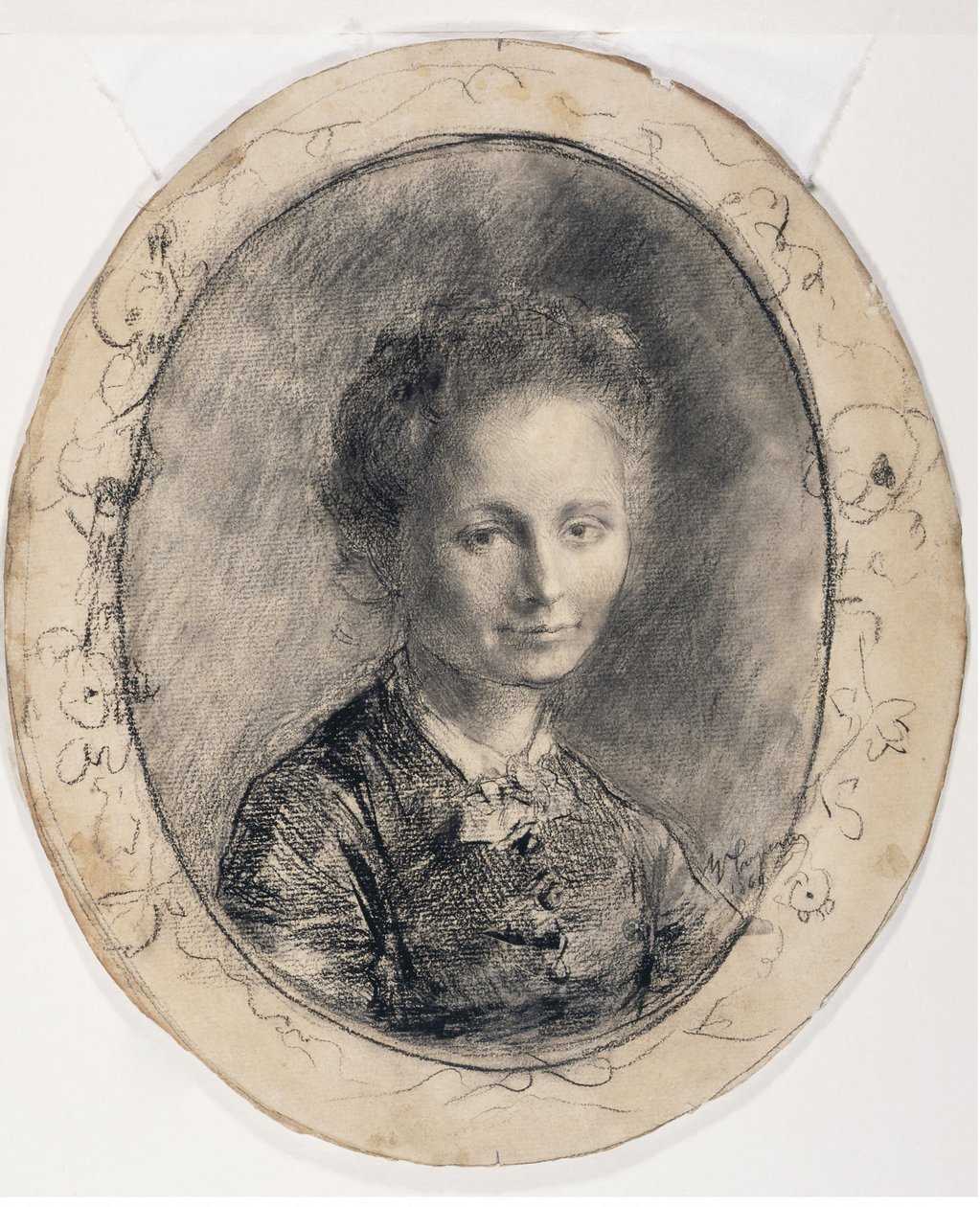Portrett av Mademoiselle de Montfort av Jean-Baptiste Carpeaux