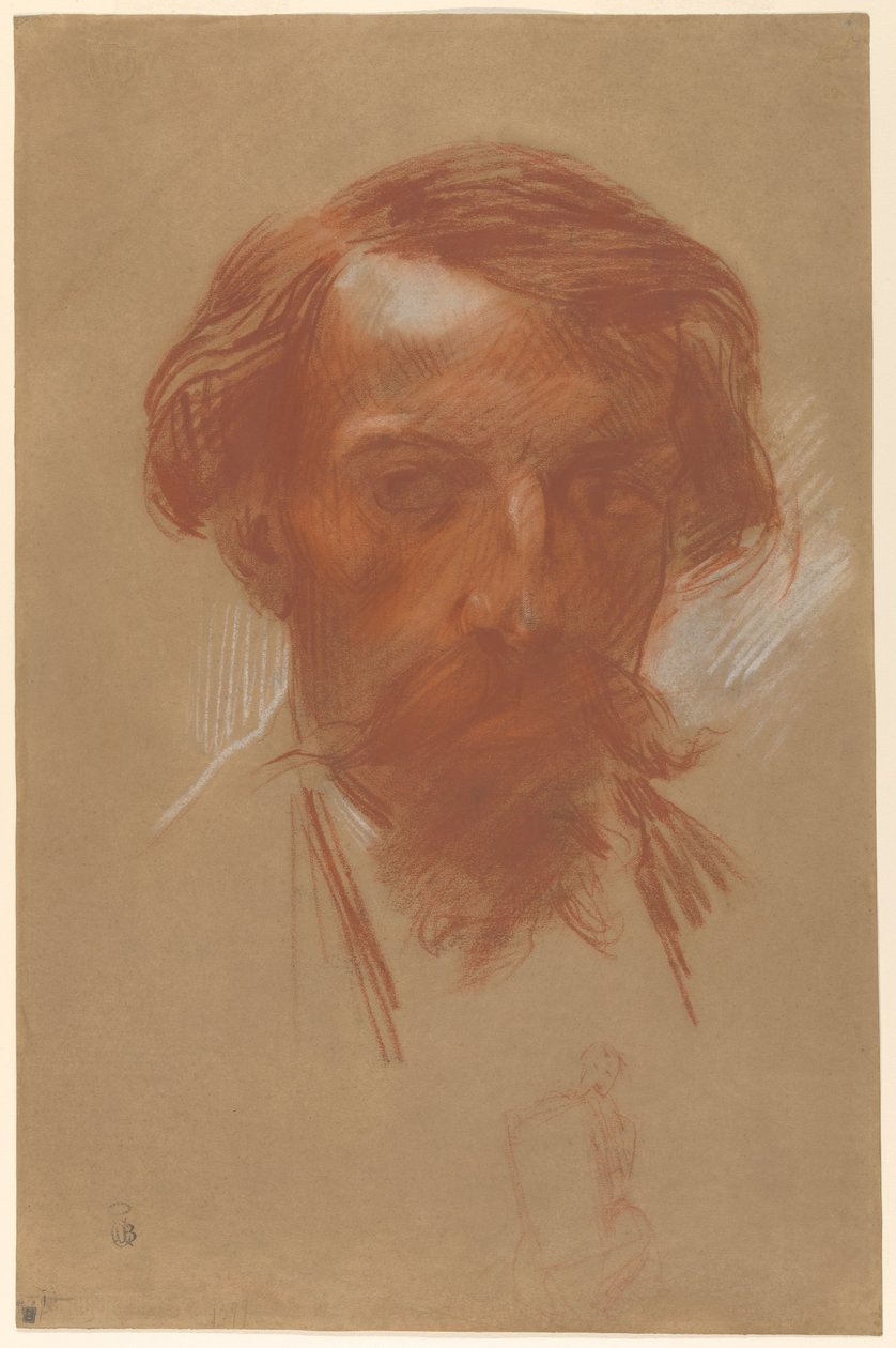Selvportrett av Jean-Baptiste Carpeaux