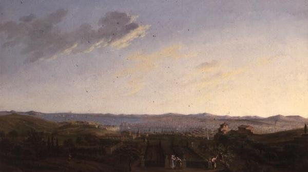 Marseilles (olje på lerret) av Jean Baptiste Coste