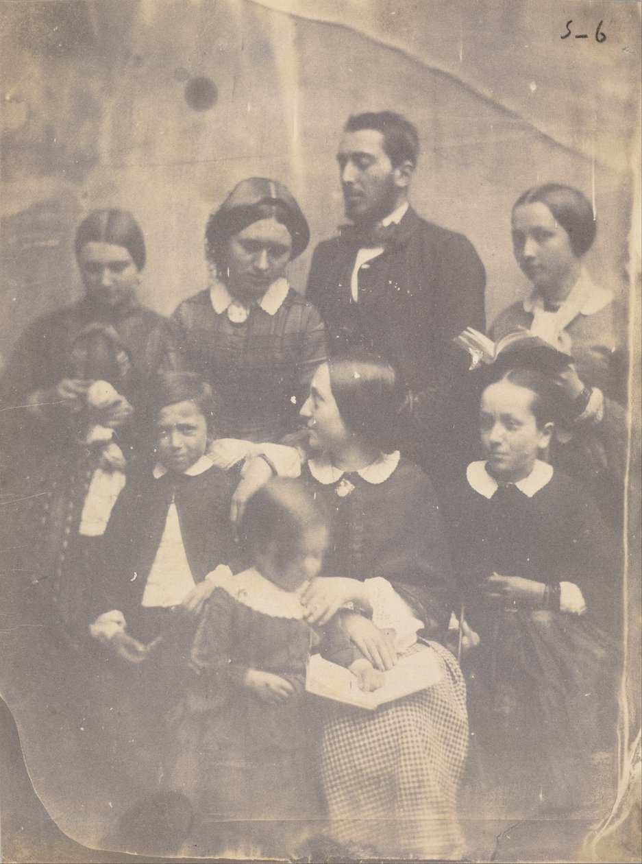 Familie portrett av Jean Baptiste Frénet