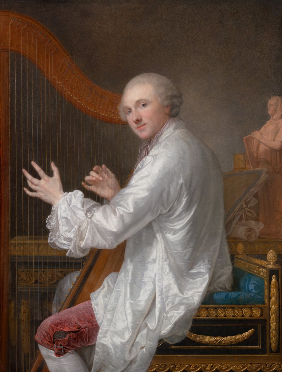 Ange Laurent de La Live de Jully av Jean-Baptiste Greuze