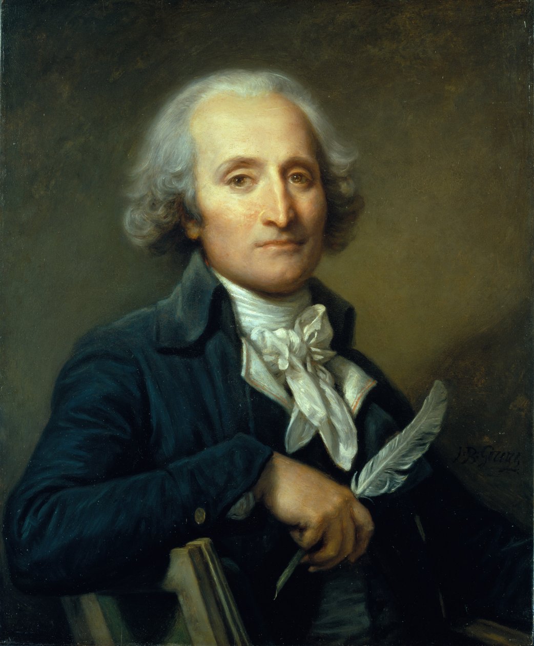 Portrett av Jean Tupinier av Jean-Baptiste Greuze