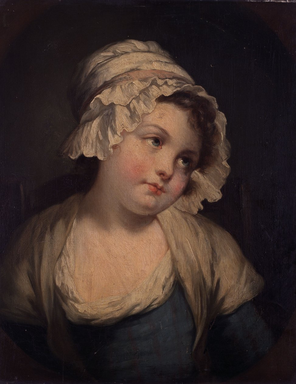 Portrett av en jente av Jean-Baptiste Greuze
