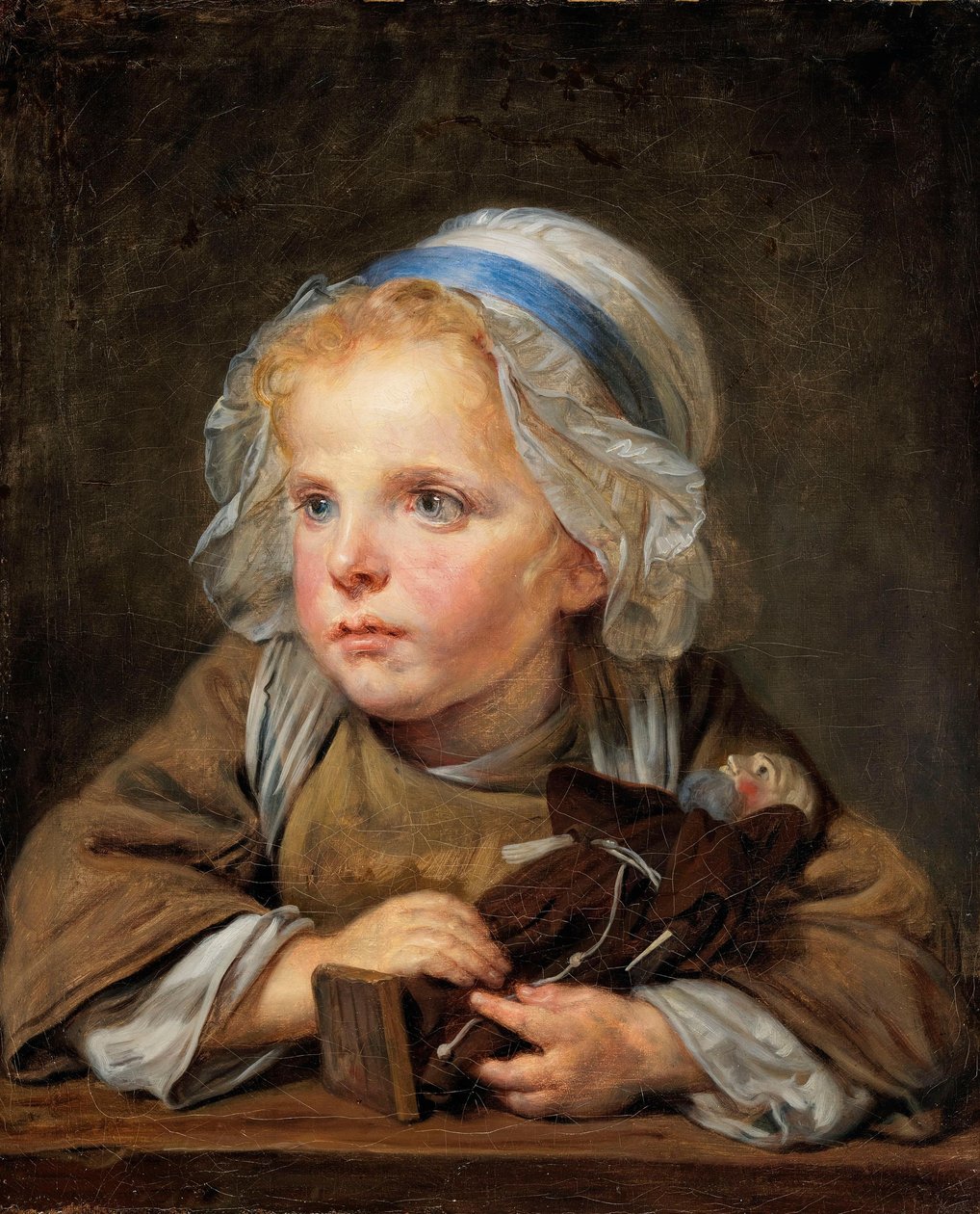 Kapusinerdokken av Jean-Baptiste Greuze