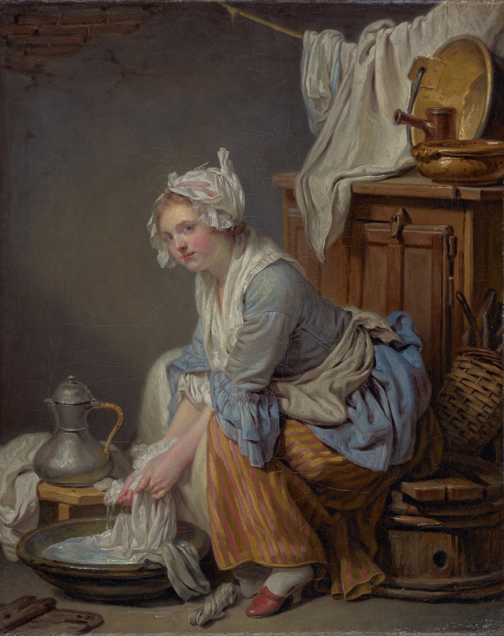 Vaskekvinnen av Jean-Baptiste Greuze