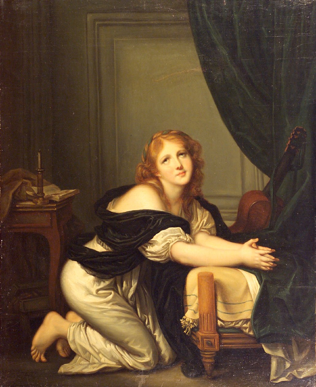 Morgenbønnen av Jean-Baptiste Greuze
