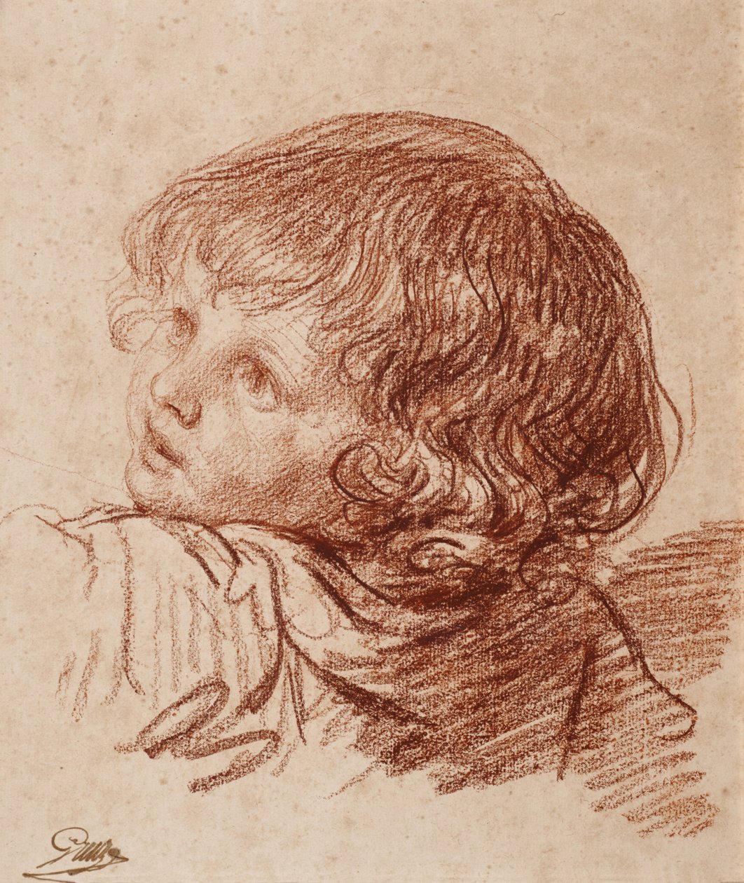 Ung gutt av Jean-Baptiste Greuze