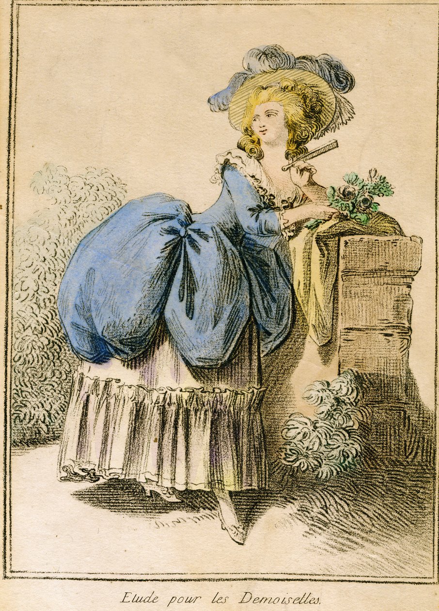 Studier for de unge damene av Jean-Baptiste Huet