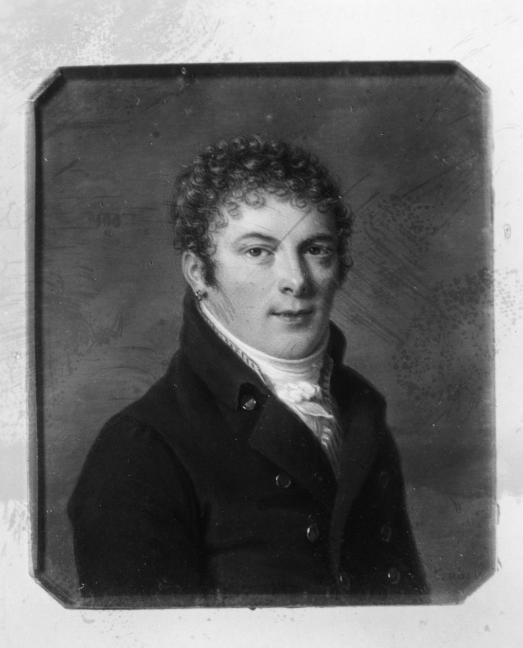 Portrett av en mann av Jean-Baptiste Isabey