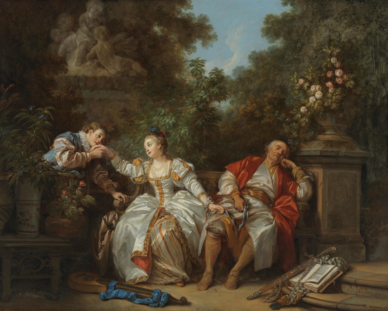 Den hemmelige elskeren av Jean-Baptiste Le Prince