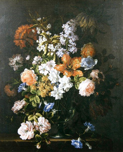 Still Life of Flowers (olje på lerret) av Jean Baptiste Monnoyer
