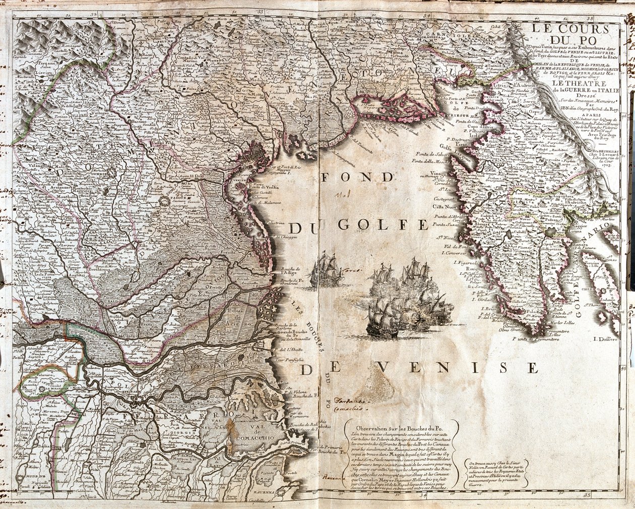 Italia (Region: Trentino-Alto Adige, Veneto, Friuli-Venezia Giulia, Emilia-Romagna), Slovenia (Statistisk region: Kyst-Karst), Kroatia (fylke: Istria) av Jean-Baptiste Nolin
