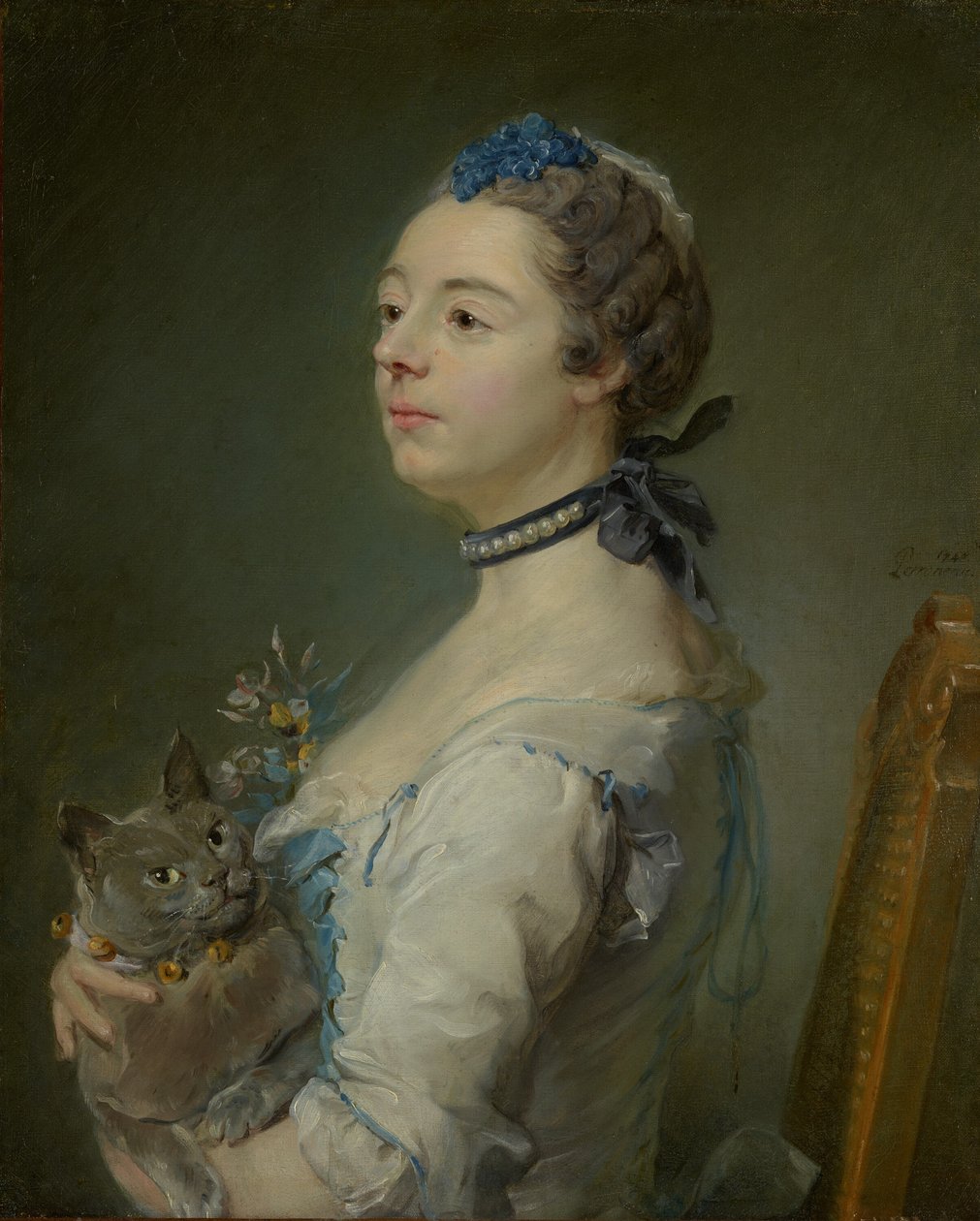 Magdaleine Pinceloup de la Grange, født i Parseval av Jean Baptiste Perronneau