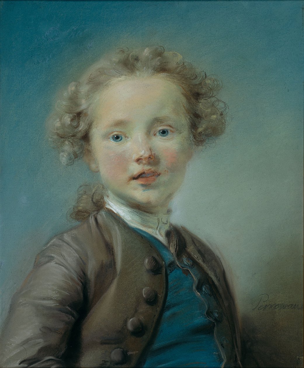 Portrett av Jean-Baptiste Antoine Le Moyne av Jean-Baptiste Perronneau