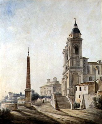 Det franske akademiet i Roma av Jean Baptiste Philippe Cannissie