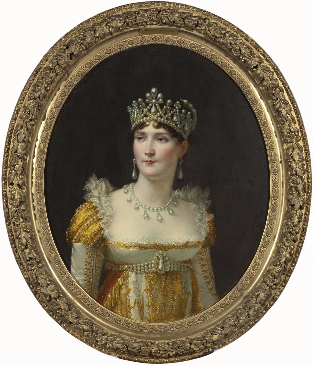 Frankrikes keiserinne Joséphine av Jean-Baptiste Regnault