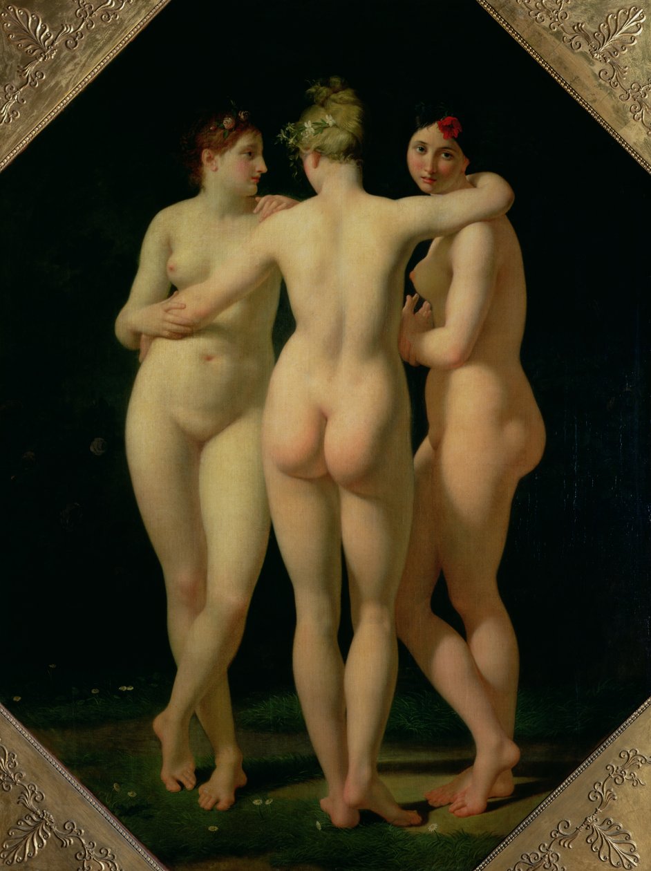 De tre nåder av Jean Baptiste Regnault