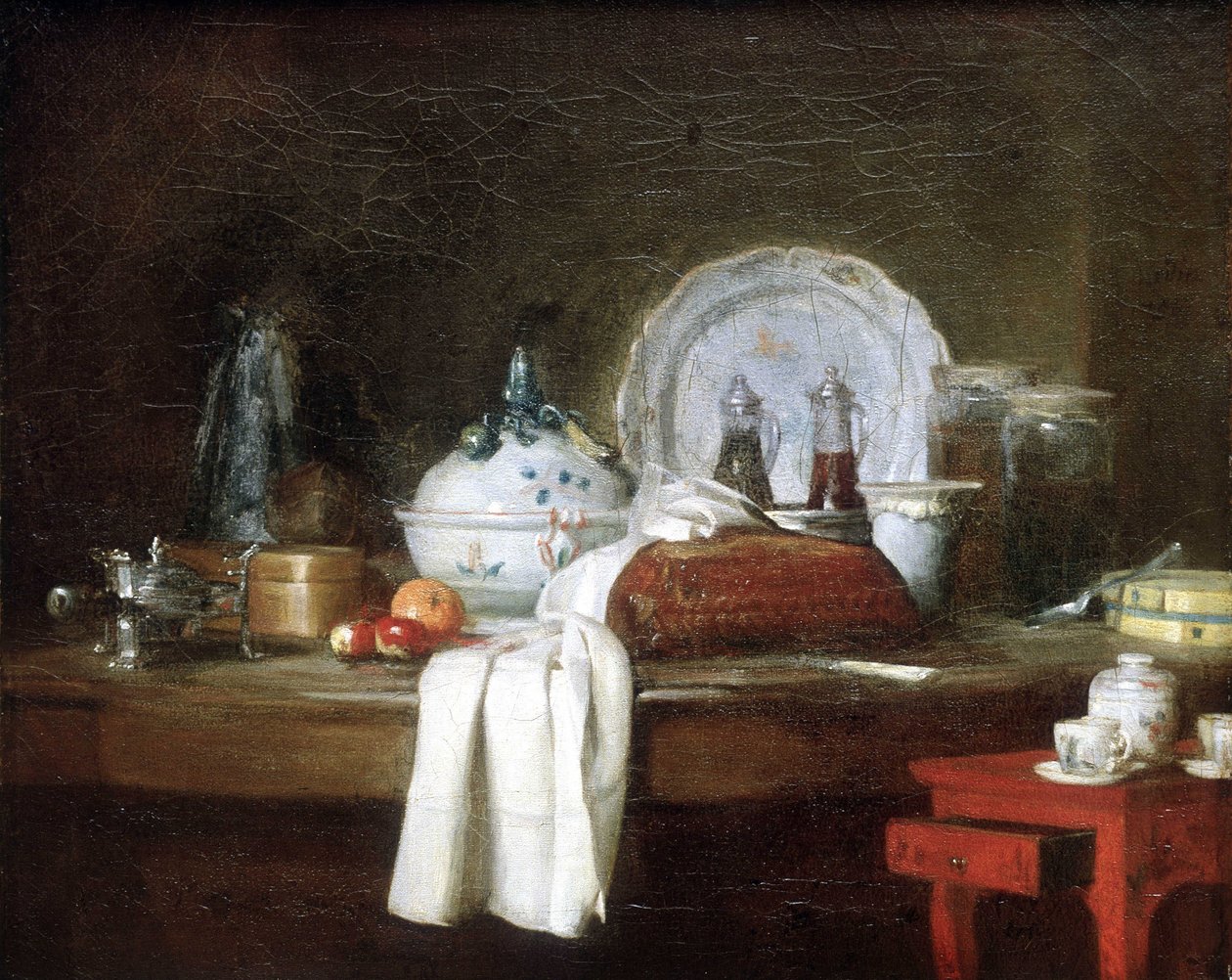 Stilleben av Jean Baptiste Simeon Chardin