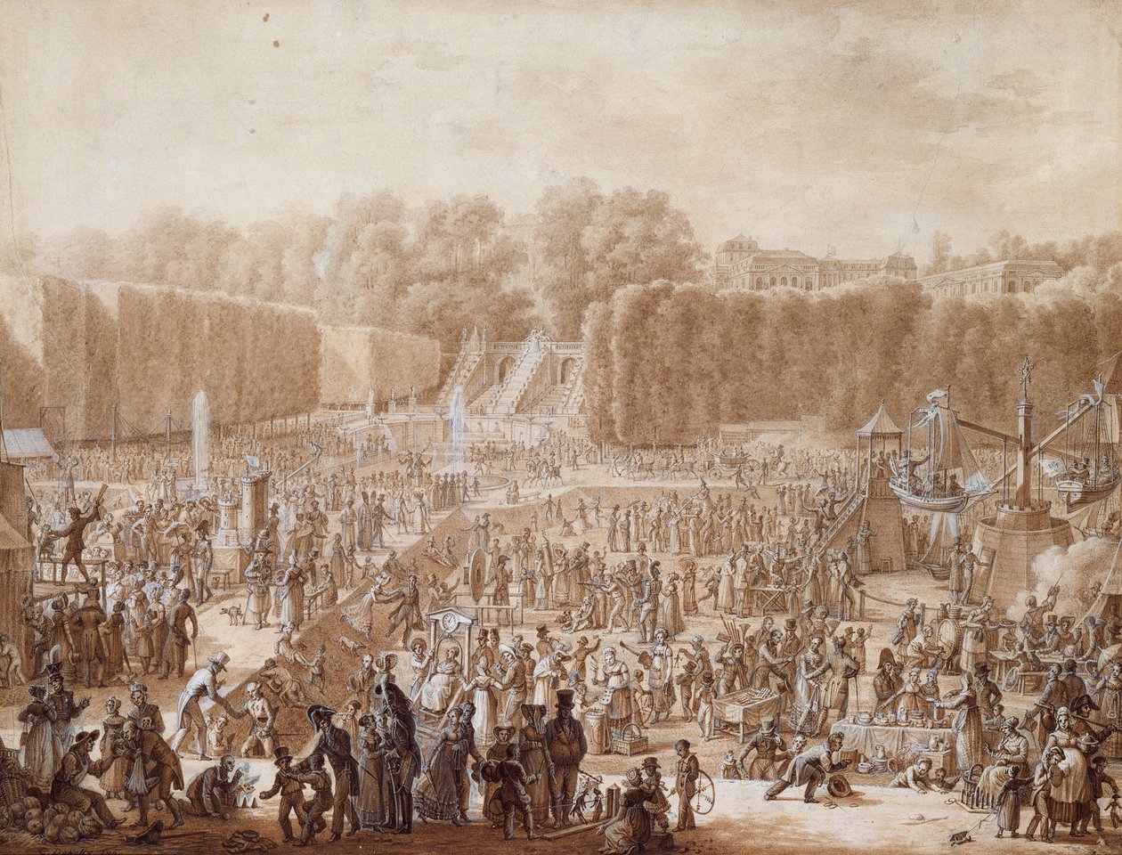 Festen for St. Cloud av Jean Charles Develly