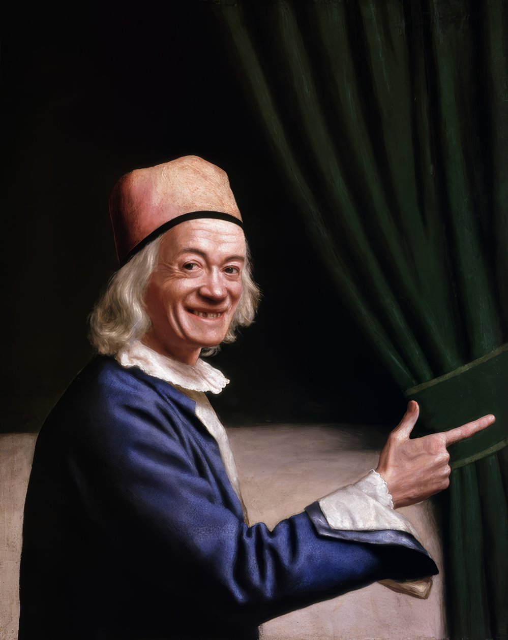 Leende trikot av Jean-Etienne Liotard