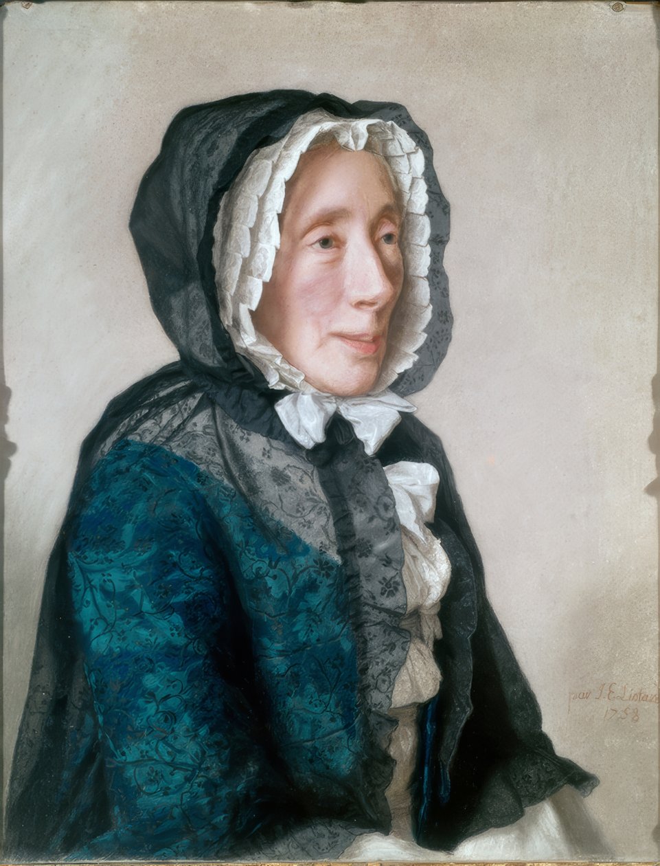 Fru Jean Tronchin av Jean-Etienne Liotard
