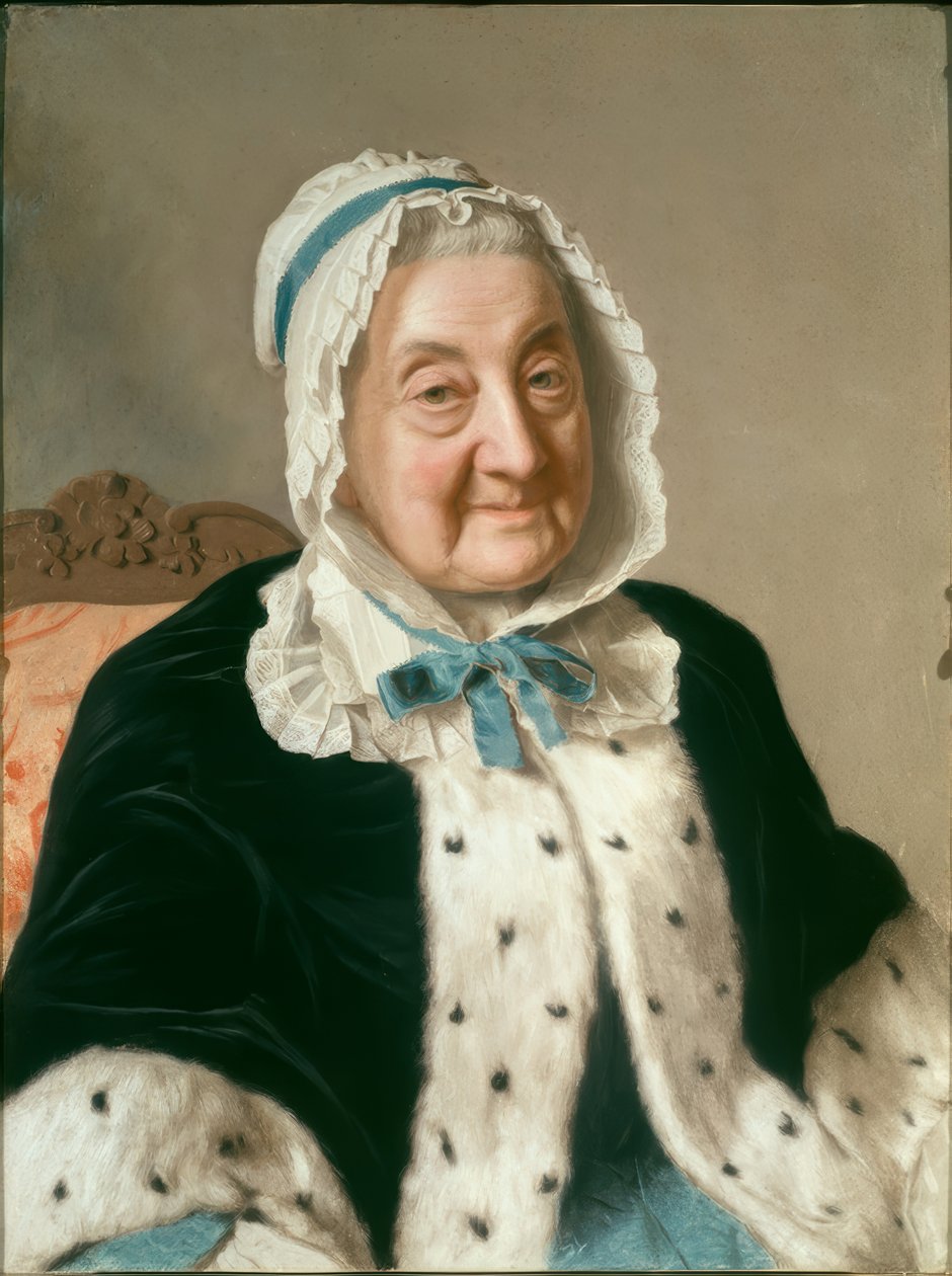 Marthe-Marie Tronchin av Jean-Etienne Liotard