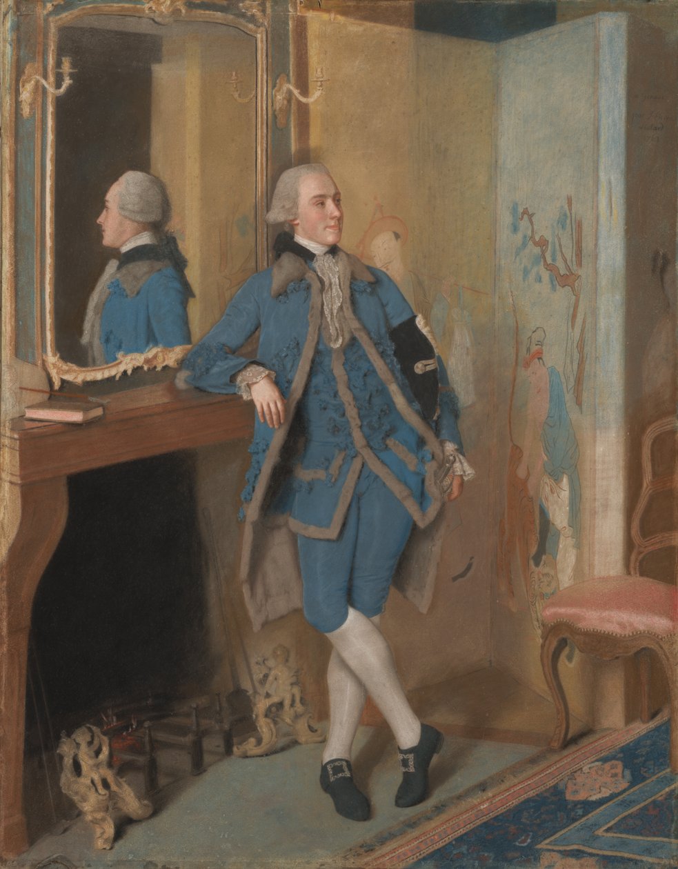 Portrett av John, Lord Mountstuart, senere 4. jarl og 1. marki av Bute av Jean-Étienne Liotard