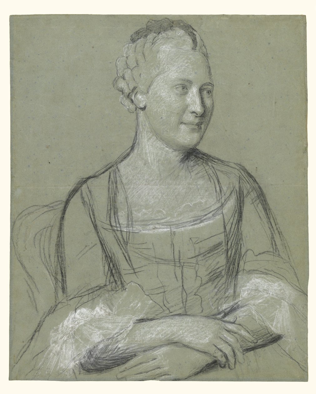 Portrett av en kvinne av Jean-Étienne Liotard