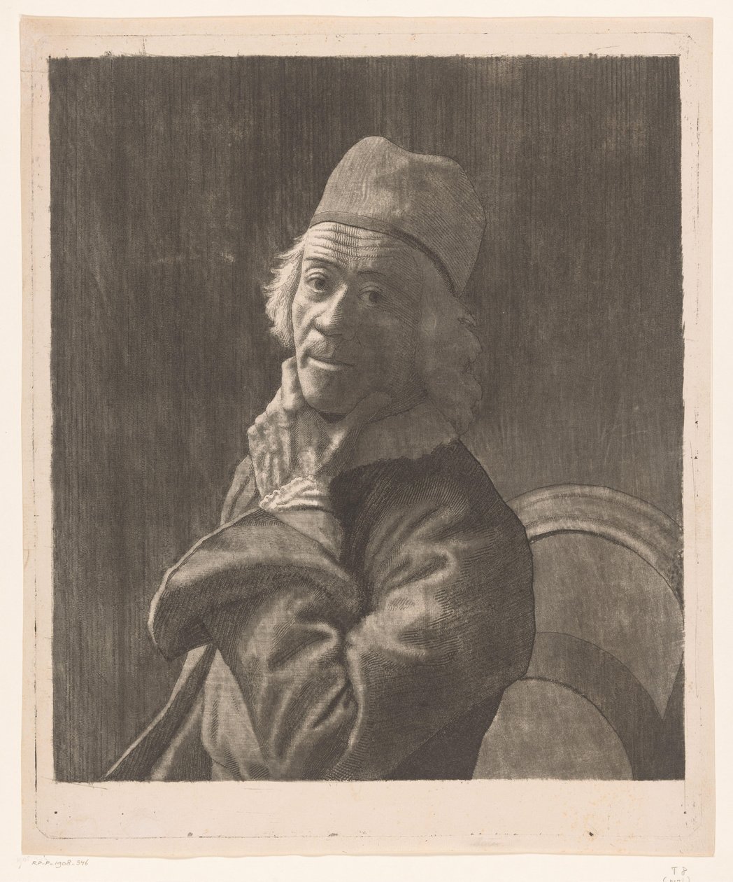 Portrett av Jean-Etienne Liotard av Jean-Étienne Liotard
