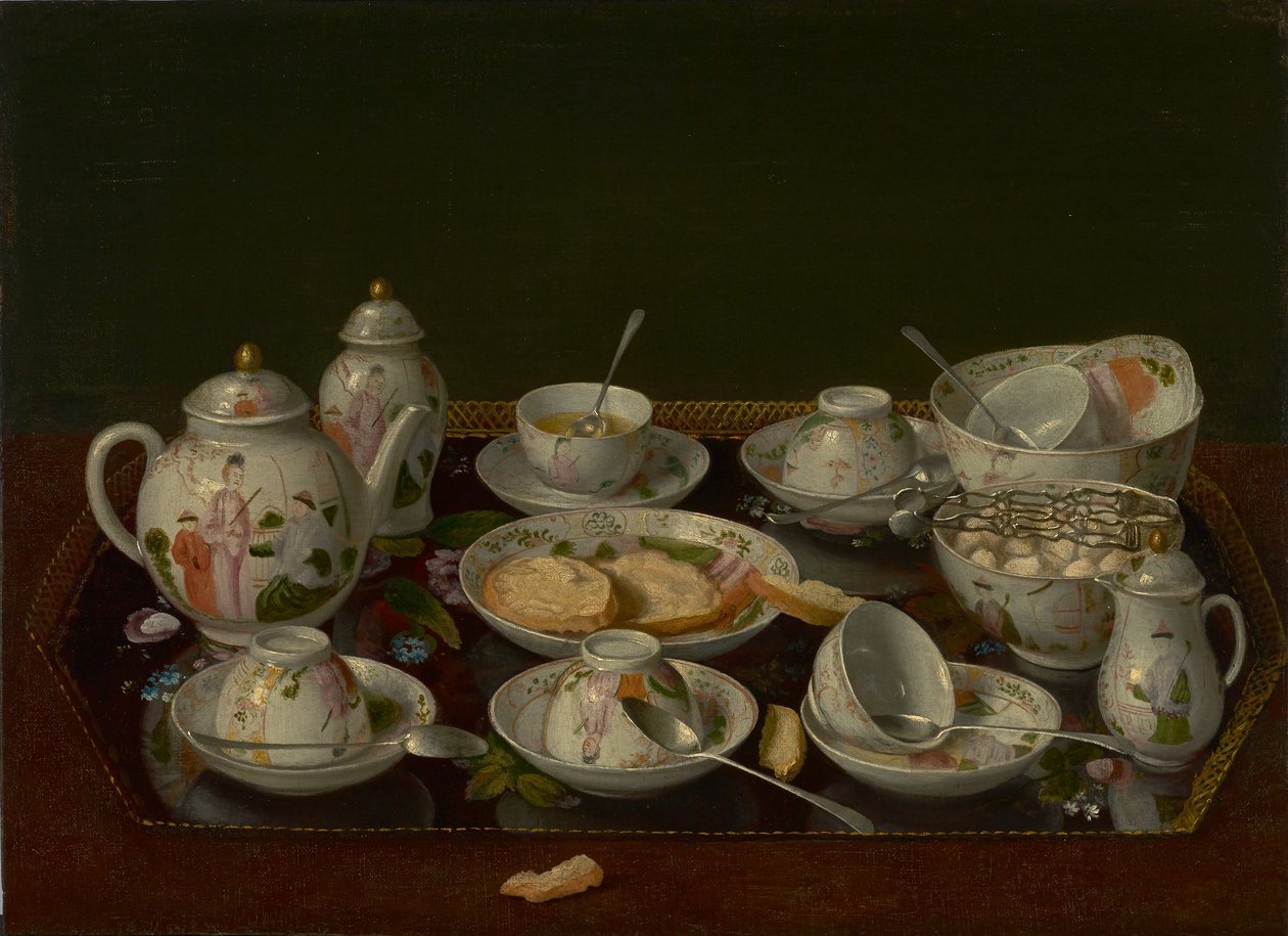 Stilleben: teservise av Jean-Étienne Liotard