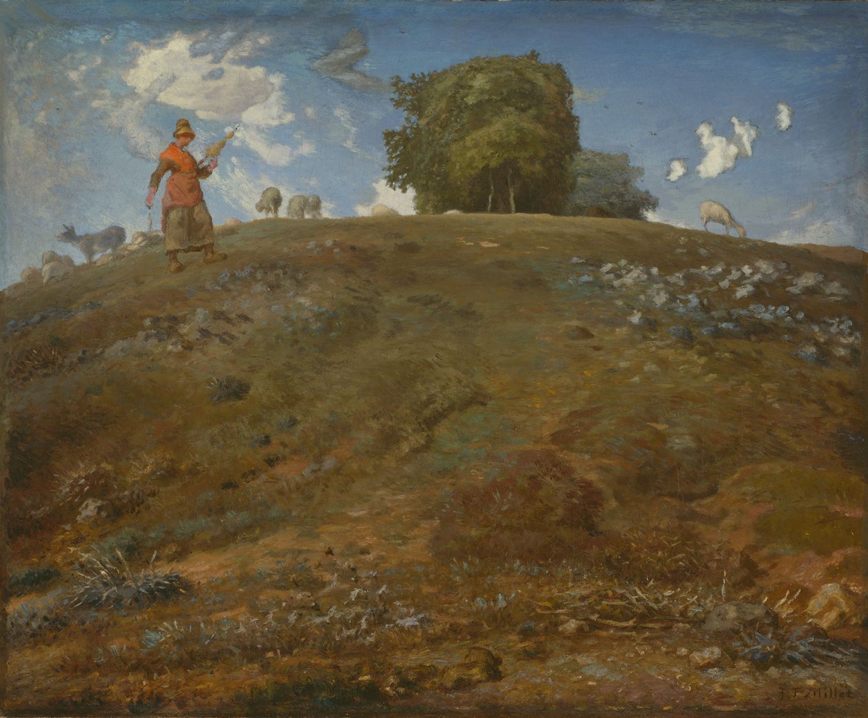 I Auvergne av Jean-Francois Millet