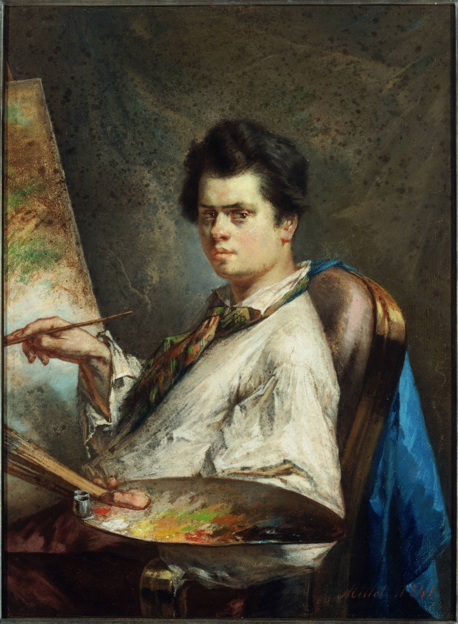 Portrett av Louis-Alexandre Marolles av Jean-Francois Millet
