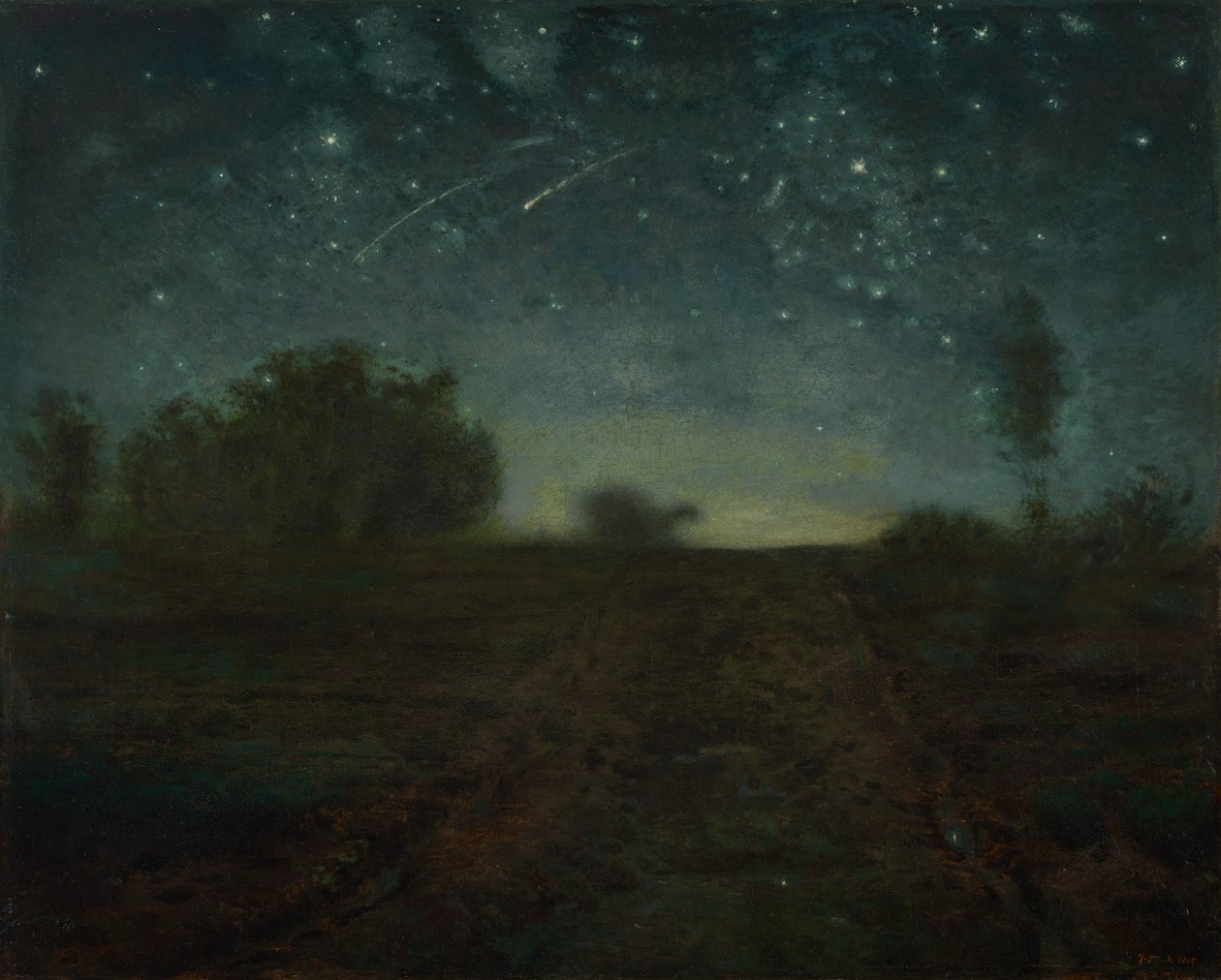 Stjernenatt av Jean-Francois Millet
