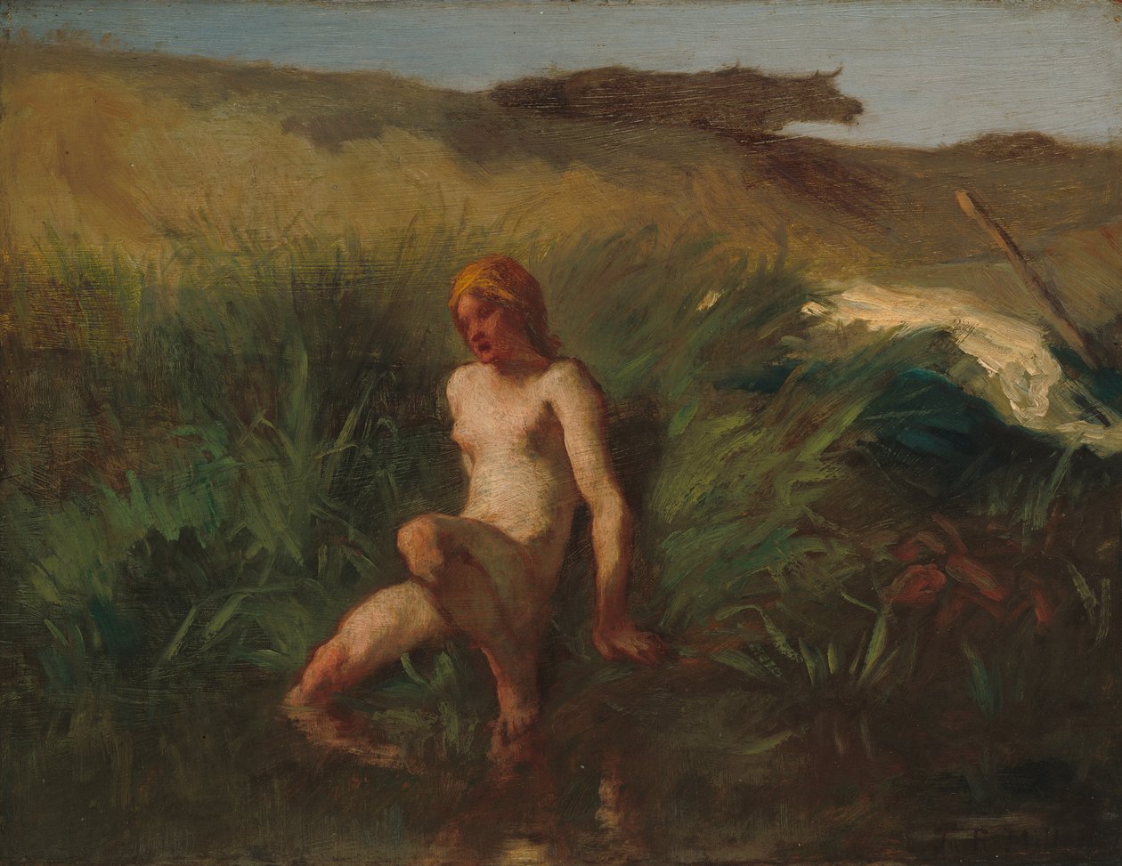 Badegjesten av Jean-Francois Millet