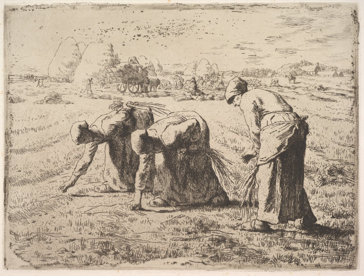 Aksplukkerne av Jean-Francois Millet