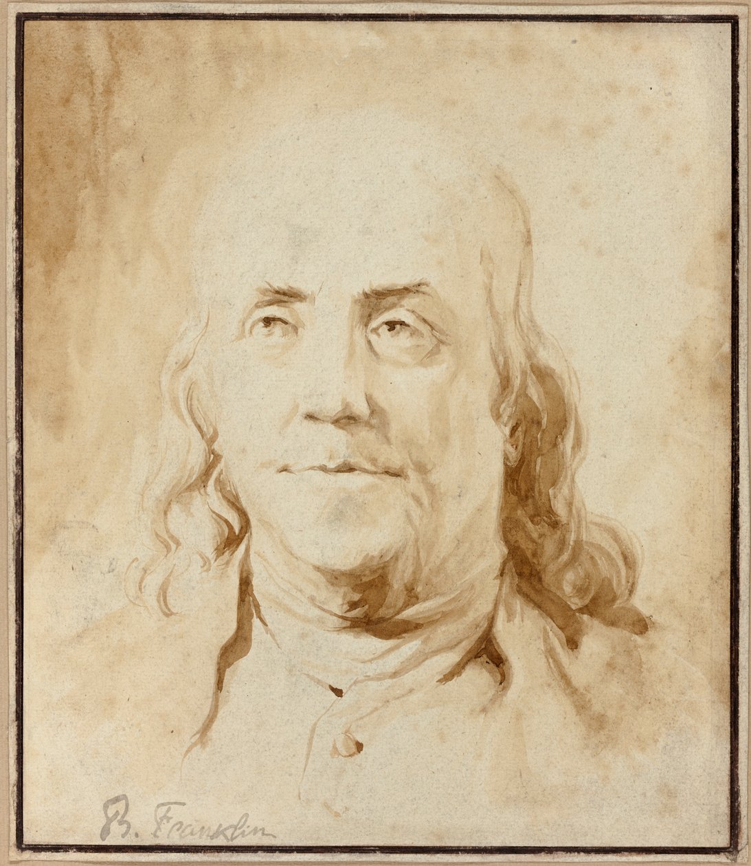Benjamin Franklin av Jean-Honore Fragonard