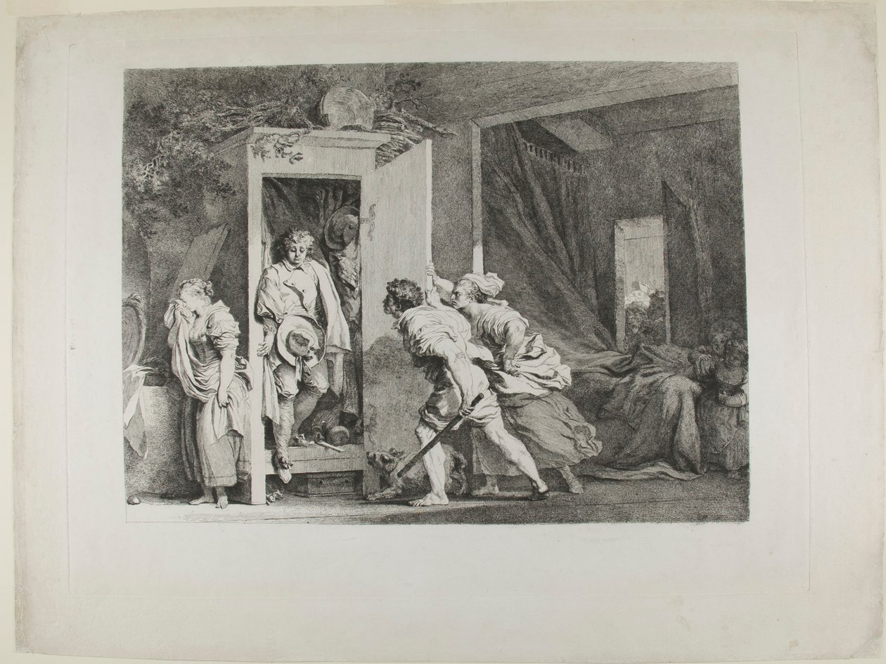 Armoiret av Jean-Honore Fragonard