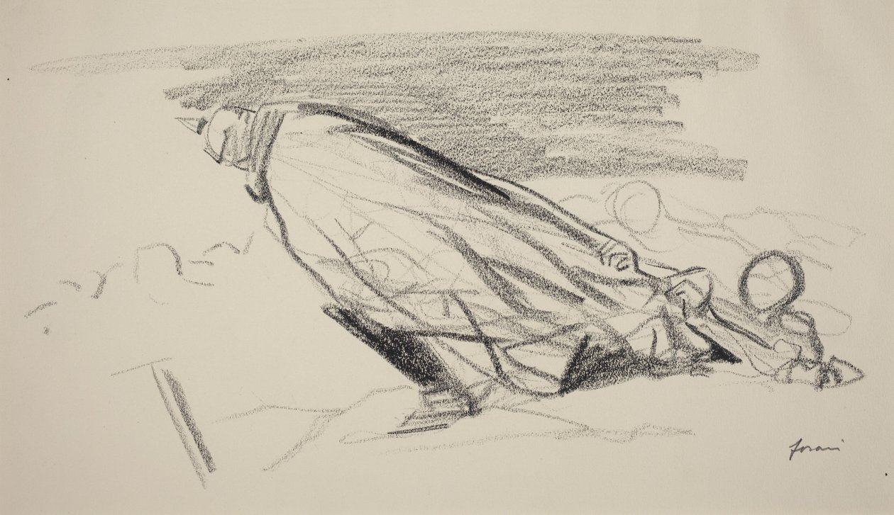 De fra den første timen. Sire! Hvordan går det med den friske og glade krigen? ..., ca. 1914-1919 av Jean-Louis & Caran D