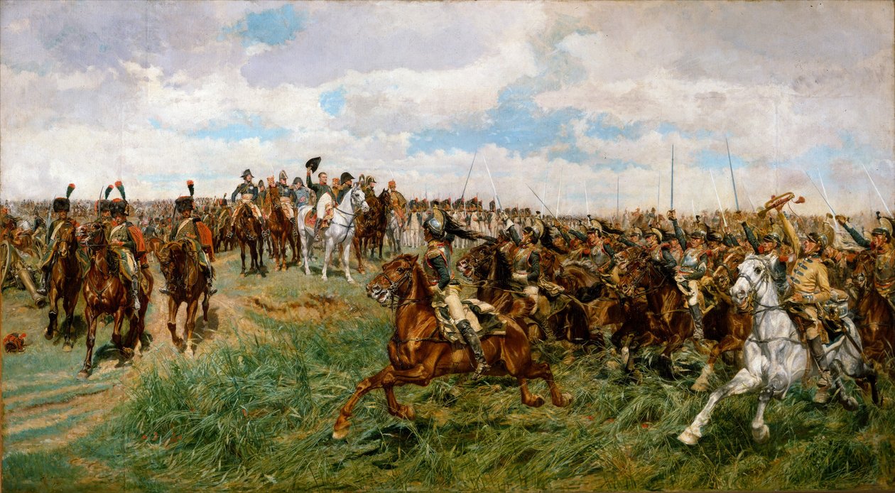 1807, Friedland (olje på lerret) av Jean Louis Ernest Meissonier