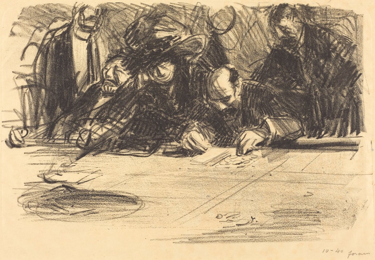 Ved spillebordet av Jean-Louis Forain