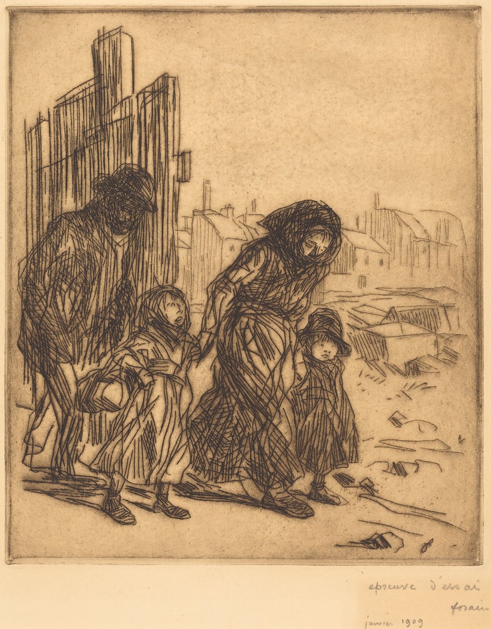 Etter beslagleggelsen av Jean-Louis Forain