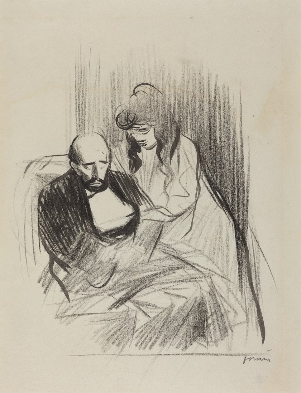 Trøst av Jean-Louis Forain
