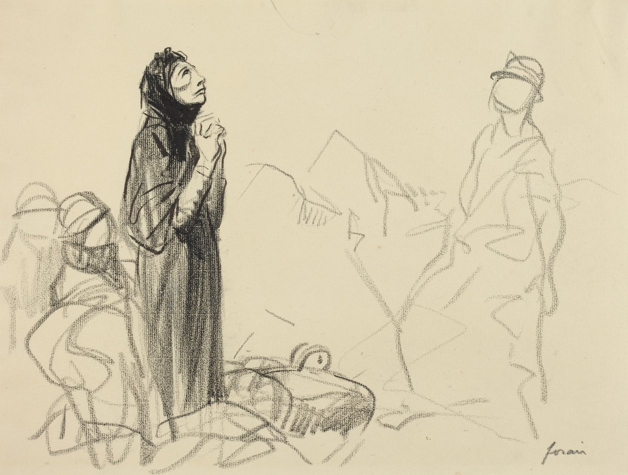 Under våpenhvilen av Jean-Louis Forain