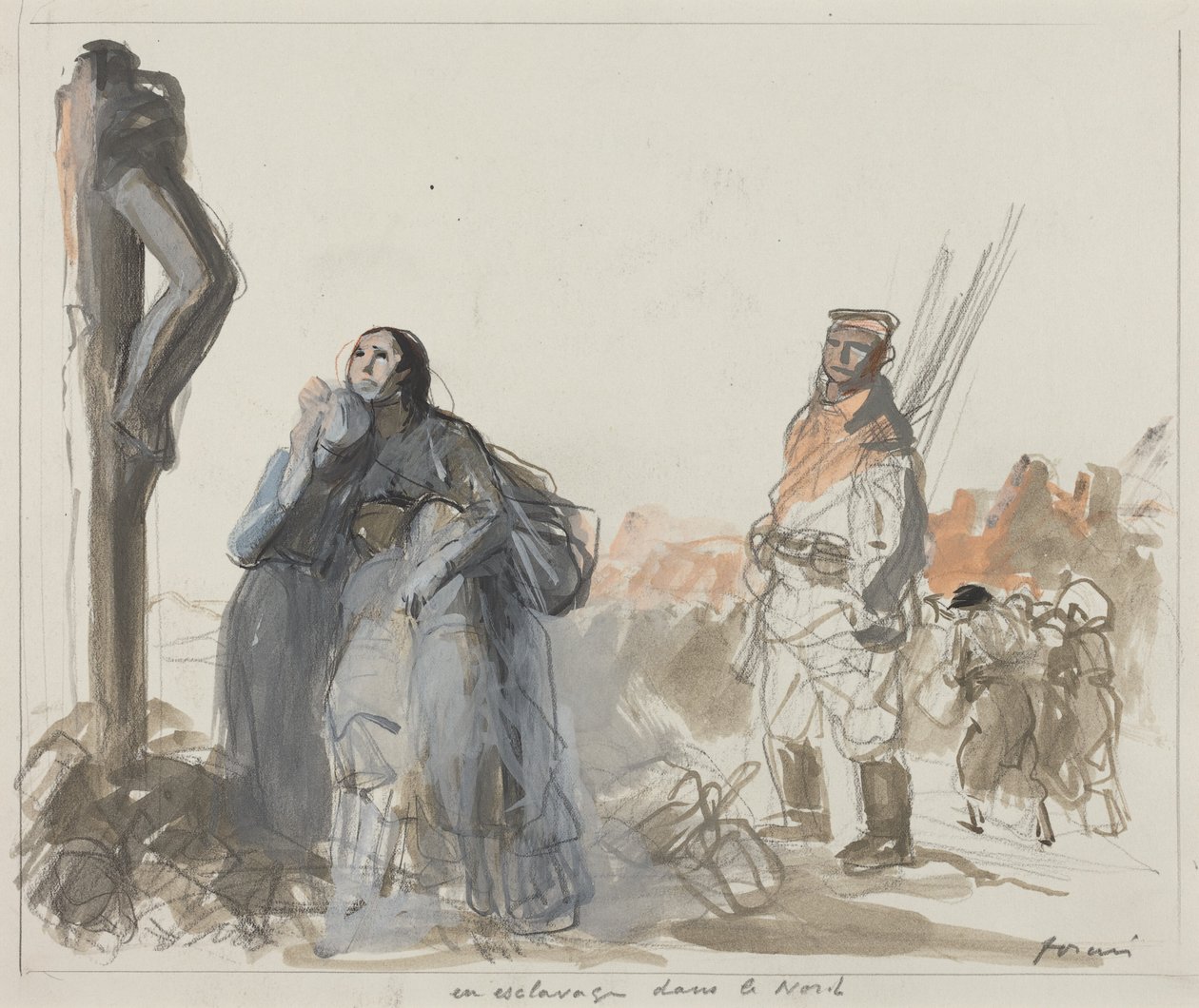 I slaveri i nord av Jean-Louis Forain