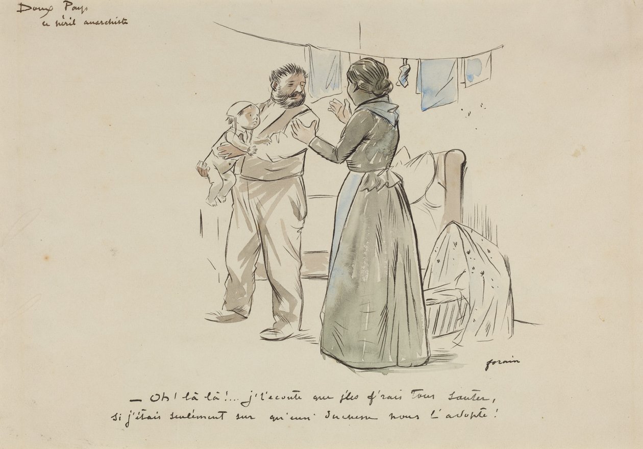 Den anarkistiske faren av Jean-Louis Forain