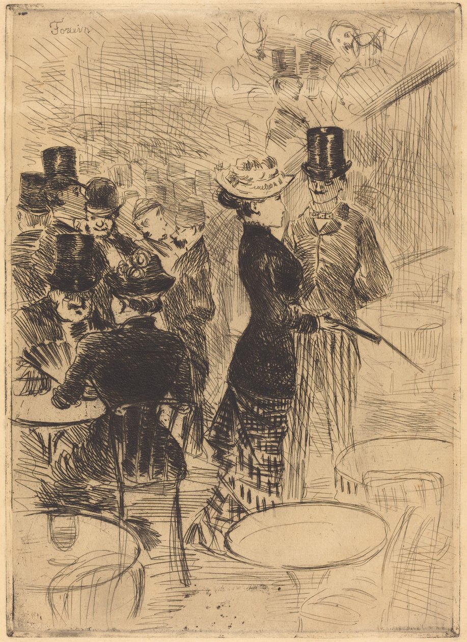 Baren på Folies-Bergère av Jean-Louis Forain
