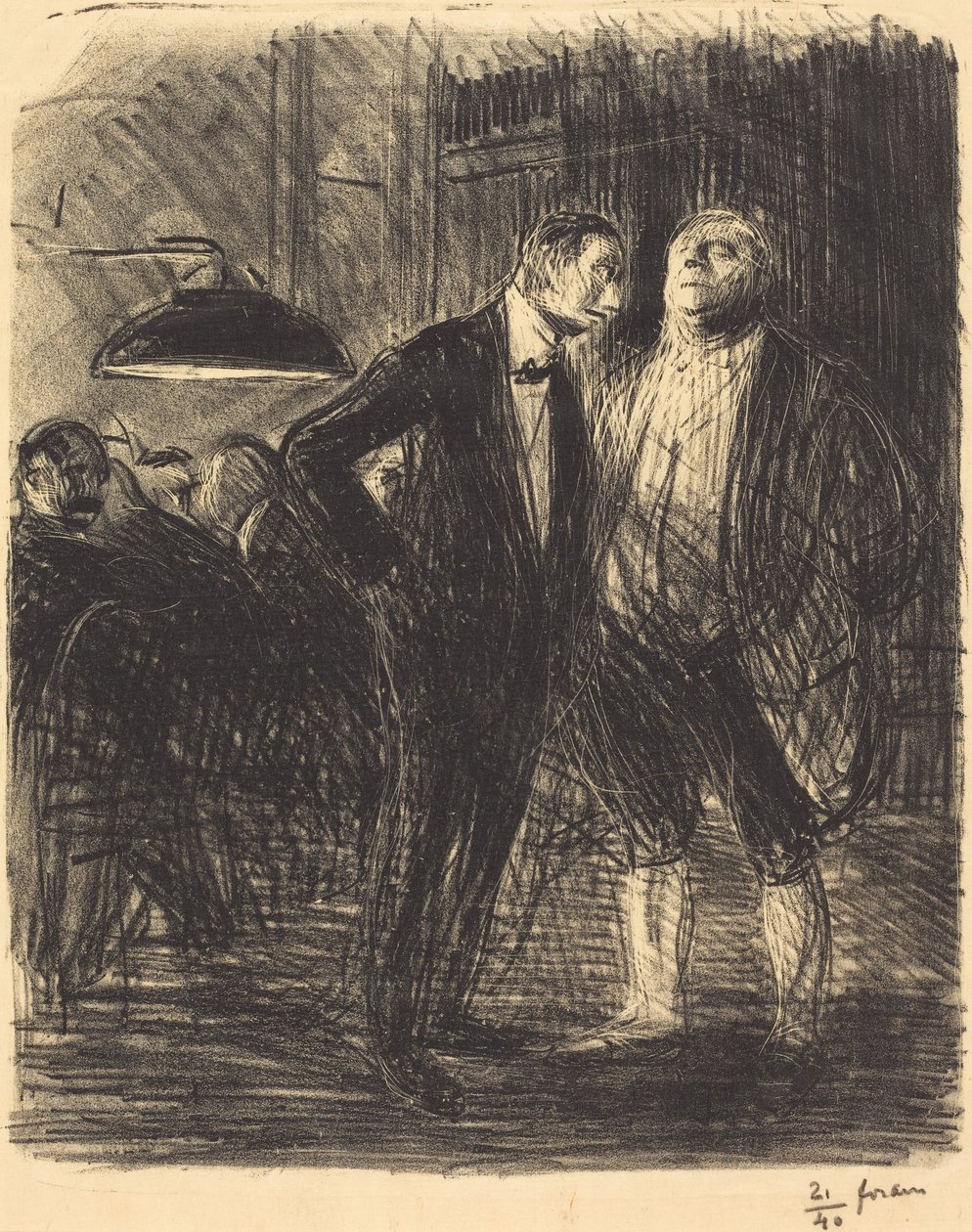 Den blakke (blakk) av Jean-Louis Forain