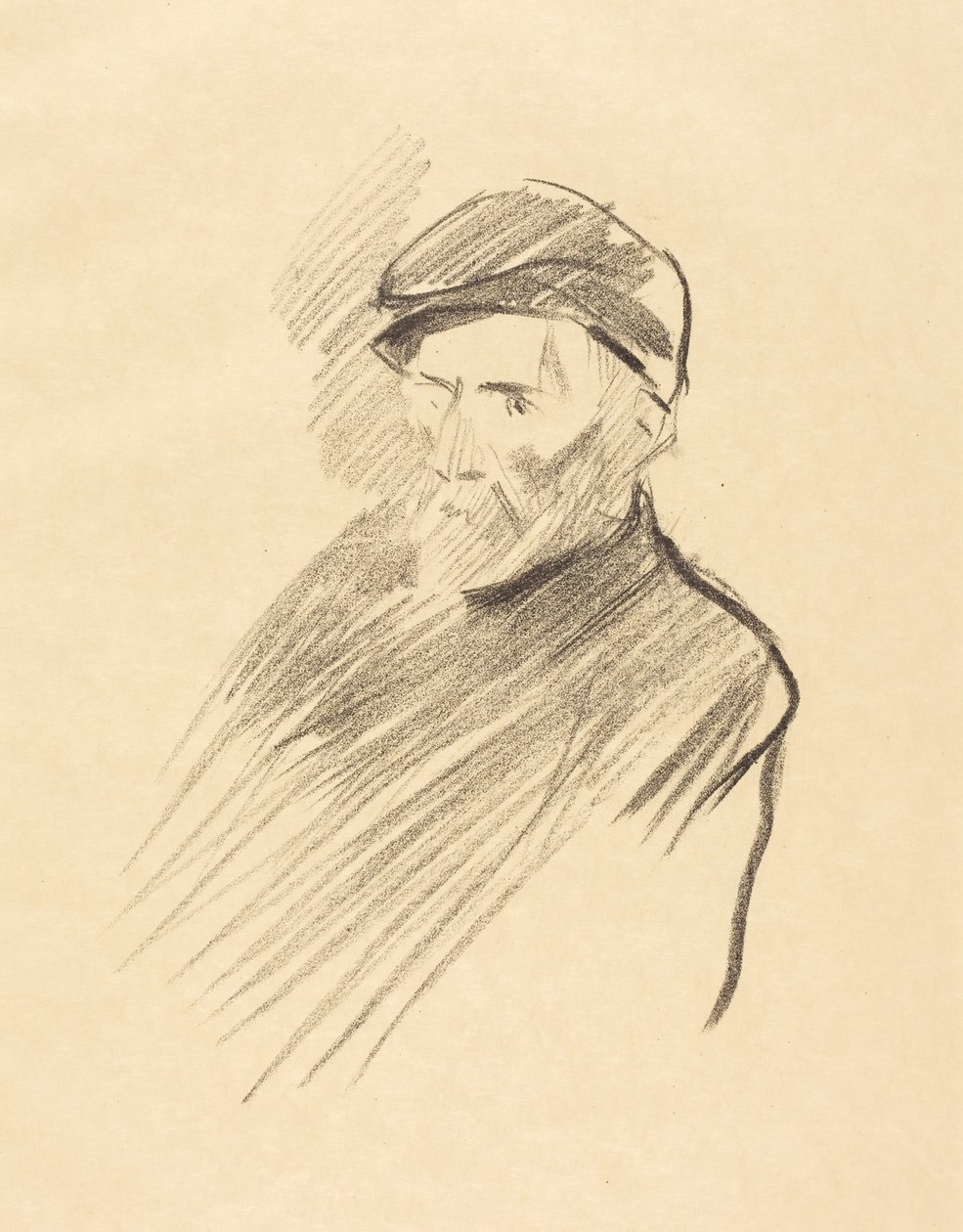 Portrett av Renoir (første plansje) av Jean-Louis Forain