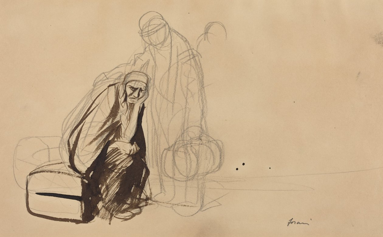 Avreisen til Versailles av Jean-Louis Forain