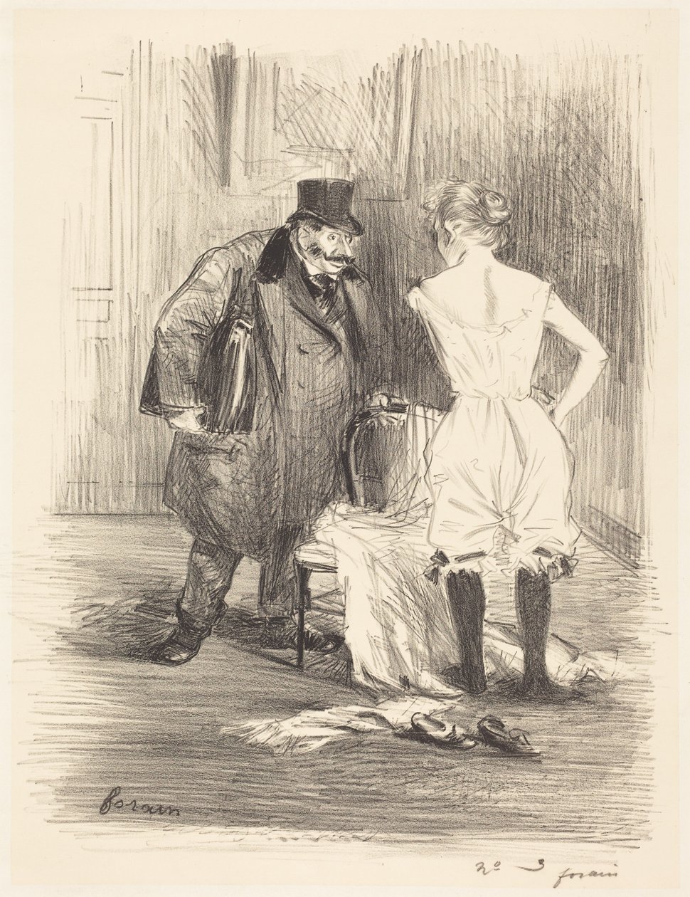 En beslagleggelse av Jean-Louis Forain